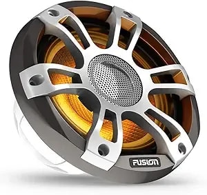 Garmin Fusion® Signature Series 3i Marine Coaxial Speakers, 6.5" 230-Watt Crgbw Coaxial Sports Gray Marine Speakers (Pair)