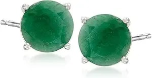 Ross-Simons 4.00 Ct. T.W. Gemstone Earrings In Sterling Silver