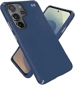 Speck Samsung Galaxy s25 Ultra Case - Magnet Case, 13-Foot Drop Protection, No-Slip Grips - Samsung s25 Ultra Case Magsafe - Raised Bezel And Enhanced Buttons - Presidio 2 Grip- Coastal Blue/Dust Grey