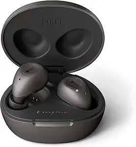 Kef mu3 Noise Cancelling True Wireless Earphones (Charcoal)