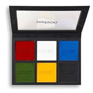 Mehron Edge Face & Body Paint - Professional Water-Activated Face Paint Makeup - Made In The Usa - For Cosplay, Halloween, & Sfx (Mulit Color Palette)