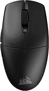 Corsair m55 Wireless Lightweight Fps Gaming Mouse – 2.4ghz & Bluetooth – 24,000 Dpi – Long-Lasting Battery Life – Six Programmable Buttons – Textured Side Grips – Black