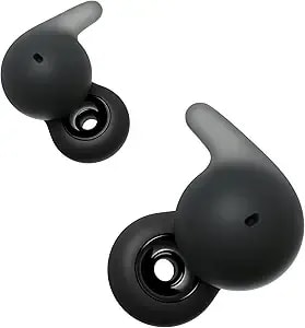 Sony Linkbuds Open Truly Wireless Earbud Headphones With An Open-Ring Design For Ambient Sounds And Newly Developed Air Fitting Supporters, Black