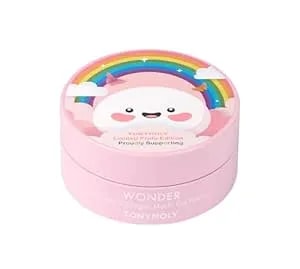 Tonymoly Wonder Ceramide Mochi Hydrogel Eye Patches – 30 Pairs, Hydrating Collagen & Hyaluronic Acid Patches For Puffiness, Dark Circles & Fine Lines