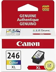 Canon Cl-246 Xl Genuine Color Ink Cartridge, Compatible With ip2820, mg2420/2924/2920/3020/2522/2525, mx492, ts3120/302/302a/202/202a/4520/3320