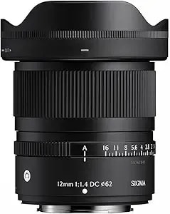 Sigma 12mm f1.4 Dc - Contemporary For Fuji X
