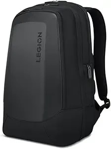 Lenovo - Legion 17” Armored Backpack – Gaming Laptop Bag – Double Layered Protection – Dedicated Storage Pockets – Durable Pack With Eva Front Shield