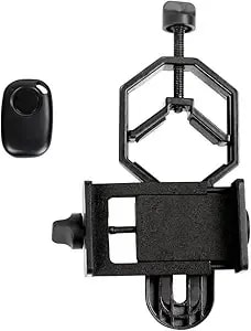Celestron – Smartphone Adapter And Bluetooth Remote For Telescope, Binoculars & Spotting Scopes – Capture Images & Video Through Your Optics – Simple, Durable, Metal Body - Compact And Travel-Friendly
