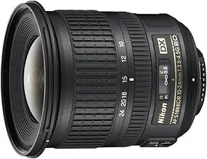 Nikon 10-24mm F/3.5-4.5 G Dx Af-S Ed Zoom-Nikkor Lens (Renewed)