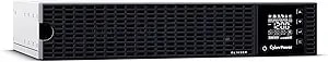 Cyberpower ol1k5rm Essential Online Ups System, Double‑Conversion, 1500va/1200w, 8 Outlets, Rackmount, Sinewave, Lcd Panel, Ebm Option, Ul Certified