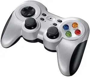 Logitech G f710 Wireless Gamepad, 2.4 Ghz Wireless With Usb Nano-Receiver, Controller Dual Vibration Feedback, 4 Switch D-Pad, Pc - Grey/Black