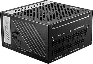 Msi Mpg a1000g Pcie 5 & Atx 3.0 Gaming Power Supply - Full Modular - 80 Plus Gold Certified 1000w - 100% Japanese 105°C Capacitors - Compact Size - Atx Psu