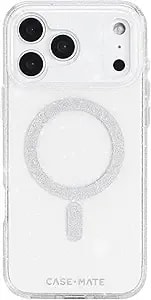 Case-Mate Iphone 17 Pro Max Case [Compatible With Magsafe] - Stylish Sparkly Phone Case With 12ft Drop Protection - Premium Magnetic Cover For Iphone 17 Pro Max - Twinkle Stardust
