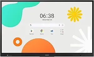 Samsung 75" Interactive Display Touch Screen Whiteboard Waf Series, Compatible With Android™ Devices, Edla Certified, Ops Slot, Smart Wireless Sharing, lh75wafwlgcxza
