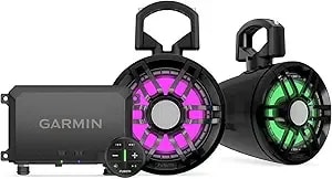 Garmin Tread® Audio System With Led Controller, Rugged Design, Premium Quality Audio, Wireless Control, For Any Off-Road Poweroutdoor Vehicle