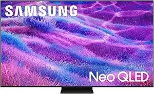 Samsung 55-Inch Class Neo Qled 4k qn80f Series, Vision Ai, Mini Led Smart Tv (2025 Model, 55qn80f) Neo Quantum Hdr, Object Tracking Sound Lite W/Dolby Atmos, nq4 gen2 Processor, Alexa Built-In