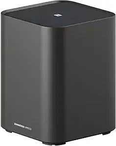 Sennheiser Ambeo Subwoofer For Tv And Music With Immersive 3d Surround Sound A Thundering Deep Bass Down To 27 Hz - 8'' Woofer With 350w Class D Amplifier - Black