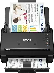 Epson Workforce Es-400 Ii Color Duplex Desktop Document Scanner For Pc And Mac With Auto Doc Feeder (Adf), Image Adjustment Tools