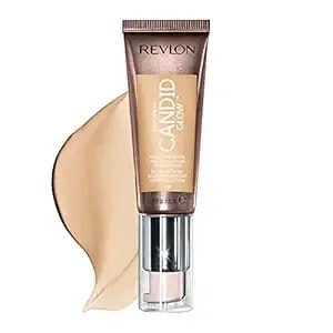 Revlon Photoready Candid Glow Moisture Glow Anti-Pollution Foundation With Vitamin E And Prickly Pear Oil, Anti-Blue Light Ingredients, Without Parabens, Pthalates, And Fragrances, Buff, 0.75 Oz