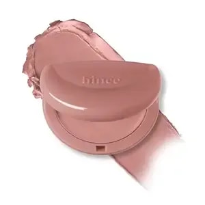 Hince Half-Moon Cheek Cream Blush For Cheeks – Dewy Glow, Hydrating & Blendable Korean Beauty Face Blush, Lightweight Creamy Formula, Natural Soft Pink Finish (06 Allure Moon)