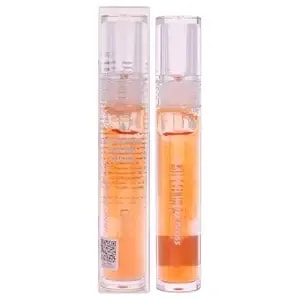 Rom&Nd Glasting - K Beauty High Shine Lip Plumper Gloss With Sweet Almond Oil - Hydrating & Moisturizing Plumping Lip Shimmer Gloss - 0.15 Oz (#01 Sanho Crush)