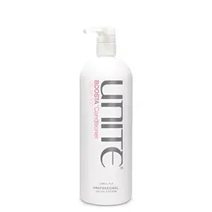 Unite Hair – Boosta Conditioner – Professional-Size Lightweight Volumizing Conditioner For Lift, Hydration & Long-Lasting Body – For Fine Or Limp Hair – Uv Protection – 32 Fl Oz