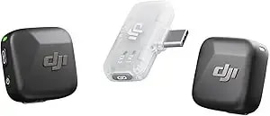 Dji Mic Mini (2 Tx + 1 Mobile Rx), Wireless Lavalier Microphone For Iphone 17/16/15 & Android/Pc/Tablet, Plug-And-Play, 300m Transmission, Ultralight, Active Noise Cancelling, Youtube, Vlog, Streaming