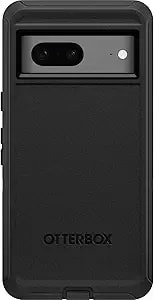 Otterbox Google Pixel 7 Defender Series Case - Black, Rugged & Durable, With Port Protection, Includes Holster Clip Kickstand