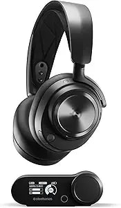 Steelseries Arctis Nova Pro Wireless Xbox Multi-System Gaming Headset - Premium Hi-Fi Drivers - Active Noise Cancellation Infinity Power System - Stealth Mic - Xbox, Pc, ps5, ps4, Switch, Mobile