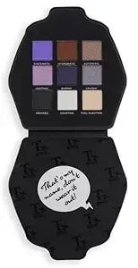 Revolution X Grease T Birds Rock'N Roll Shadow Palette 9 X 0.03 Oz/1.0 G, Smoky With Matte