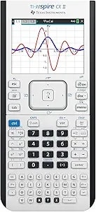 Texas Instruments Ti-Nspire Cx Ii Color Graphing Calculator With Student Software (Pc/Mac) White 3.54 X 7.48