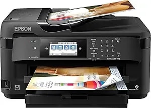 Epson Workforce Wf-7710 Wireless Wide-Format Color Inkjet Printer With Copy, Scan, Fax, Wi-Fi Direct And Ethernet, Amazon Dash Replenishment Ready