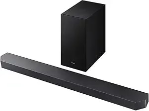 Samsung Q-Series Soundbar Hw q600f 3.1.2 Ch Subwoofer (2025 Model) Spacefit Sound Pro, Q-Symphony, Adaptive Sound