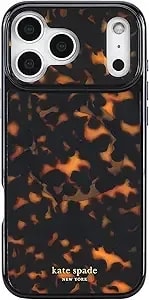 Kate Spade New York Iphone 17 Pro Max Case - Compatible With Magsafe - Designer Phone Case - Tortoise