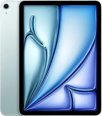 Apple Ipad Air 11-Inch With m3 Chip Built For Apple Intelligence, Liquid Retina Display, 512gb, 12mp Front/Back Camera, Wi-Fi 6e + 5g Cellular, Touch Id, All-Day Battery Life — Blue