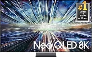 Samsung 75-Inch Class Neo Qled 8k qn900d Series Mini Led, Neo Quantum Hdr Smart Tv W/Dolby Atmos, Object Tracking Sound Pro, Ai Motion Enhancer Pro, Alexa Built-In (qn75qn900d, 2024 Model)