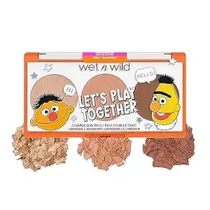 Wet N Wild X Sesame Street, Let’S Play Together, Complexion Trio Best Buddies