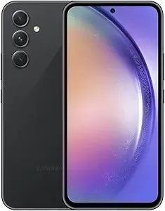 Samsung Galaxy a54 5g, 128gb + 6gb Ram, Awesome Black - Locked To Cricket (Renewed)