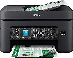 Epson Workforce Wf-2930 Wireless All-In-One Printer With Scan, Copy, Fax, Auto Document Feeder, Automatic 2-Sided Printing And 1.4" Color Display,Black