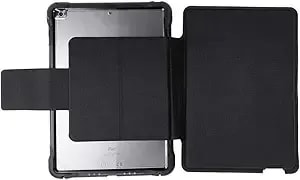 Otterbox Unlimited Series Case With Keyboard Folio + Screen Protector For Ipad 7th, 8th & 9th Gen (10.2" Display - 2019, 2020 & 2021 Version) - Non-Retail/Ships In Polybag - Clear/Black