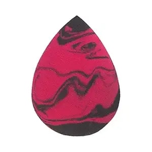 Japonesque Kumadori Beauty Sponge, Foundation And Makeup Blender For Airbrushed Flawless Finish For Use With Cream And Powder Makeup
