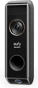 Eufy Security Video Doorbell s330, Homebase Not Included, 2k Hd Video Doorbell, Battery-Powered Add-On, Dual Motion Detection, Package Detection, Family Recognition, No Monthly Fee, Motion Alerts