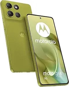 Motorola Moto g86, 8/256 Gb, Golden Cypress - 50mp Camera, 6.67" Poled 120hz, 5200mah Battery, Mediatek 7300, Android 15, Flicker Protection