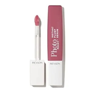 Revlon Photoready Instant Plump Serum, Plumping Gloss, Hydrating, Non-Sticky & High Shine Finish, 009 Lip Floaties, 0.25 Fl Oz
