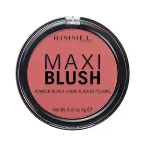 Rimmel London Maxi - 003 Wild Card - Blush Powder, Lightweight, Highly Pigmented, Blendable, 0.31oz