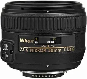 Nikon Af-S Fx Nikkor 50mm F/1.4g Lens With Auto Focus For Nikon Dslr Cameras (Certified Refurbished)