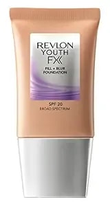 Revlon Youth Fx Fill + Blur Foundation, Natural Tan, 1 Fluid Ounce