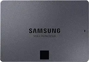 Samsung 870 Qvo Sata Iii Ssd 8tb 2.5" Internal Solid State Drive, Upgrade Desktop Pc Or Laptop Memory And Storage For It Pros, Creators, Everyday Users, Mz-77q8t0b