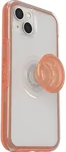 Otterbox + Pop Symmetry Series Iphone 13 Case - Non-Retail Packaging - Melondramatic Clear Orange, Apple Phonecase, Slim Fit, Raised Screen Bumper, Magsafe Wireless Charging Compatible