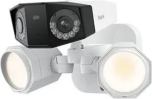Reolink Duo Floodlight Poe, 4k Dual-Lens Security Camera, Outdoor Poe Ip Camera With 180° Ultra-Wide Angle, 1800 Lumen Floodlight, Human/Vehicle/Pet Detection, Two Way Talk, Waterproof